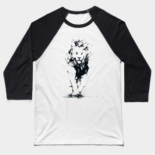 Lion Ink Baseball T-Shirt